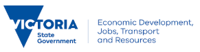 <abbr title='Department of Economic Development, Jobs, Transport and Resources (Victoria)'>DEDJTRVic</abbr>